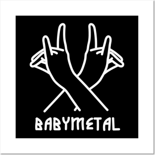 fox sign - babymetal Posters and Art